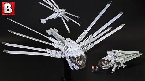 LEGO Custom Dune Ornithopter with Folding Wings!