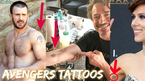 Avengers’ Cast Tattoos: What Fans Don’t Know About These Tattoos ...