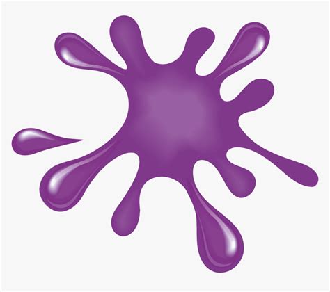 Paint Splat Clipart Purple Paint Splat - Purple Paint Splatter Clipart ...