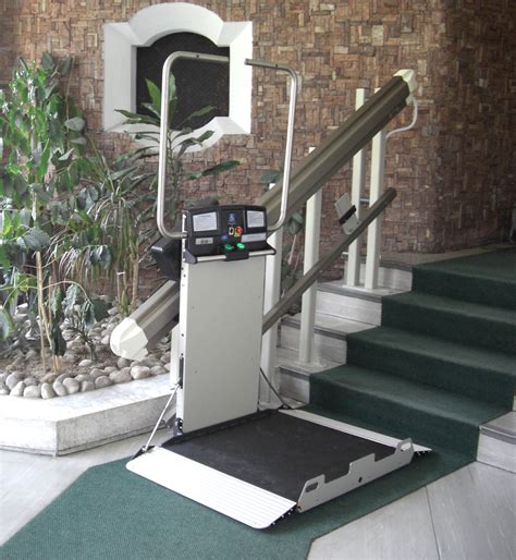 Inclined Straight Platform Wheelchair Lifts NI for Disabled Users