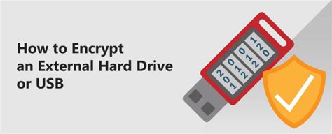 How to Encrypt an External Hard Drive or USB Flash Drive