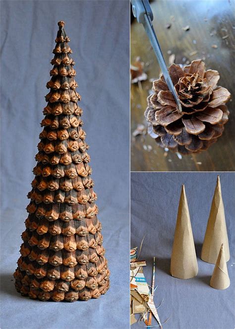 48 Amazing DIY Pine Cone Crafts & Decorations - A Piece Of Rainbow