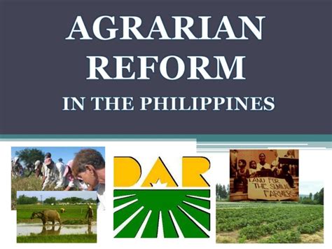 Agrarian Reform in the Philippines