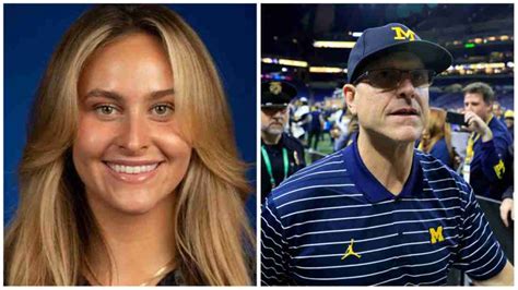 Grace Harbaugh's TikTok Features Videos With Michigan Coach Dad