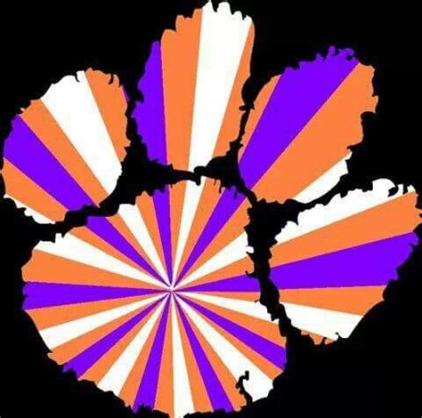 Clemson colors | Abstract artwork, Abstract, Artwork