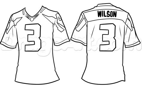 Football Jersey Template Printable