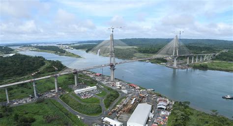 New (3rd) Bridge Over Panama Canal - The Atlantic Bridge - Panama Canal ...