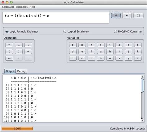 Logic Calculator (Mac) - Download, Screenshots