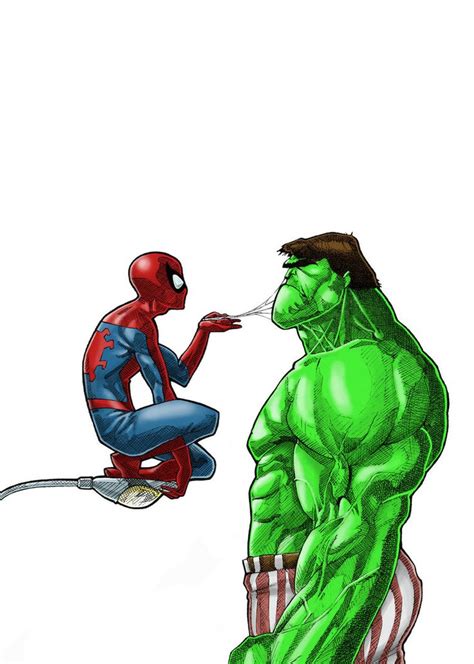 #Hulk #Fan #Art. (Spider-Man and Hulk) By: Drawingjeffrey. ÅWESOMENESS ...