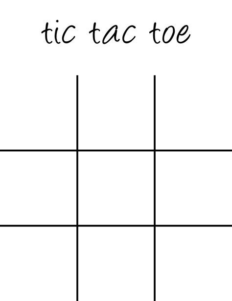 Free photo: Tic Tac Toe - Activity, Game, Object - Free Download - Jooinn