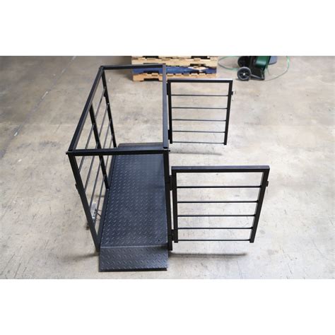 SL-920 Portable Livestock Agricultural Scale | 2000lb Cage system ...