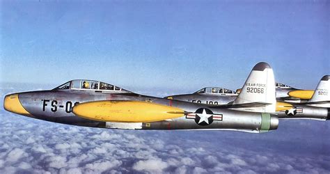 Today in History - September 22, 1950 - 1st Jet Fighter crosses the Atlantic - Super Sabre Society