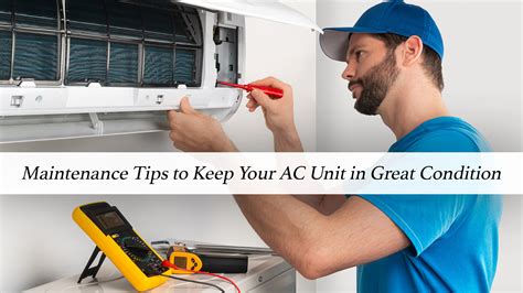 Maintenance Tips to Keep Your AC Unit in Great Condition – The Pinnacle ...