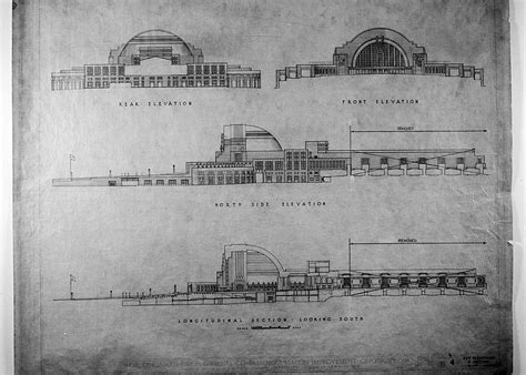 Floor Plans Cincinnati Union Terminal, Cincinnati Ohio