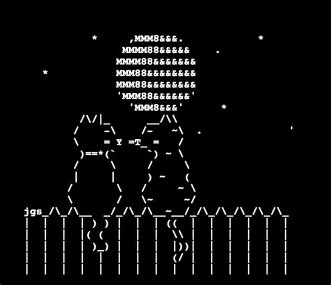 ASCII Cat Art