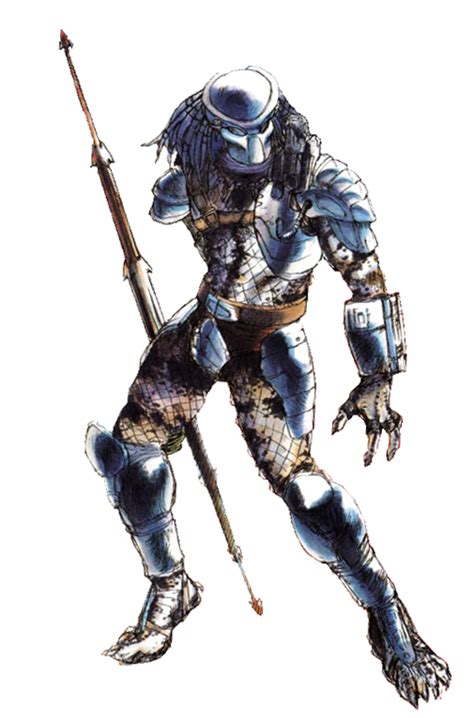 Concept art of Predator Warrior from the Alien vs. Predator arcade game ...