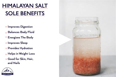 Himalayan Salt Sole Benefits