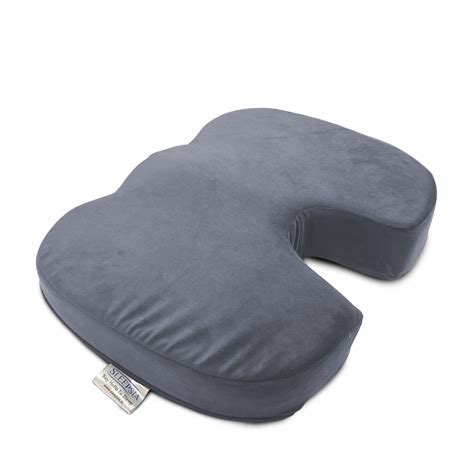 Coccyx Pillow & Coccyx Cushion Seat for Relief from Sciatica & Hip Pain ...