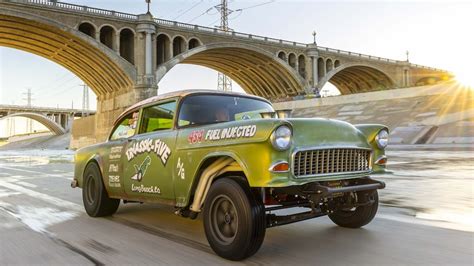 You've Gotta See the 1955 Chevy Gasser Built by a Hot Wheels Designer