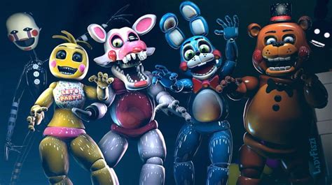 The Toy Animatronics - SFM by LadyFiszi on DeviantArt | Fnaf, Fnaf art ...