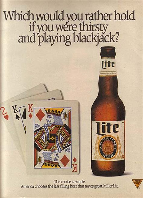 Miller Lite Ad 1989 - Vintage Ads and Stuff