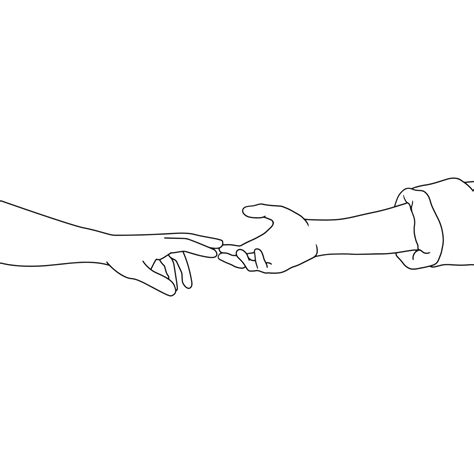 Coloring Pages - hand holding gesture, flat colorful illustration ...