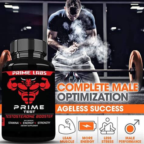 ของแท้!!! PRIME LABS Series Testosterone Booster 60/120 Caplets เทสโทสเทอโรน สุขภาพของผู้ชาย ...