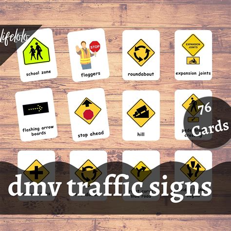 USA Traffic Signs Road Signs Test Flash Cards DMV Permit - Etsy