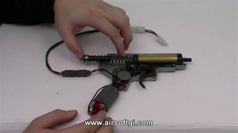 Airsoft GI 101 - How it Works - Automatic Electric Gun Gearbox - YouTube