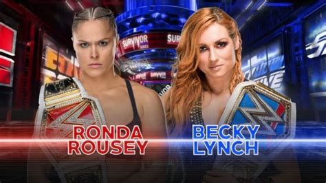 Rumored Finish For Becky Lynch vs. Ronda Rousey At Survivor Series