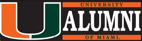 Miami Hurricanes Alumni Block Decal – CanesWear at Miami FanWear