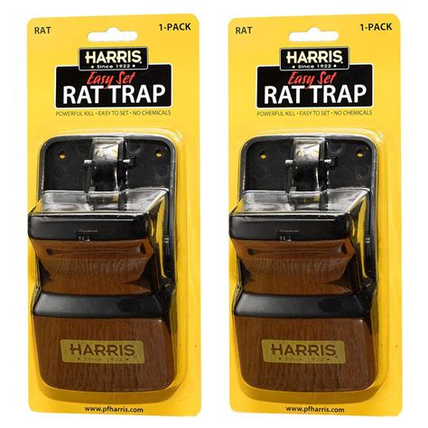 Harris Reusable Plastic Rat Trap (2 Pack)-2PRT-1 - The Home Depot