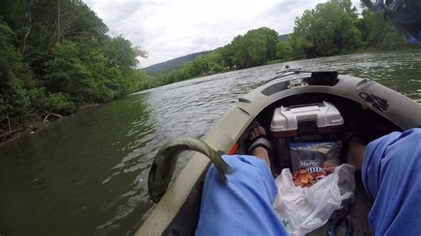 Fishing on the Shenandoah River - YouTube