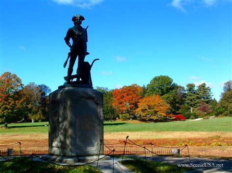 Minute Man National Historical Park, a Massachusetts National Historic Park located near Acton ...