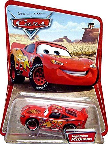 Disney Cars Series 1 Original Lightning Mcqueen 1:55 Scale Die Cast Car ...