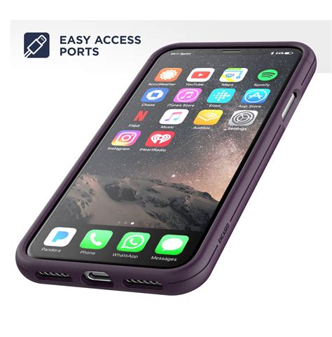 iPhone X Slimshield Case Purple - Encased