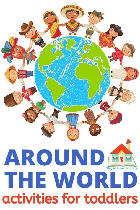 Free Preschool Lesson Plans for Around the World Theme | Around the ...