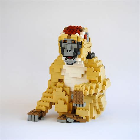 Sculture di animali con i LEGO create da Felix Jaensch