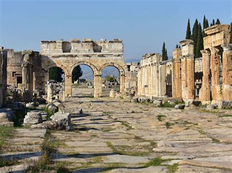 Pamukkale Denizli - Hierapolis Antik Kenti Müze ve Travertenler