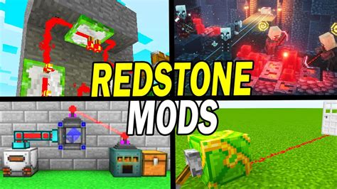 15 INCREDIBLE Redstone Mods (Minecraft Forge & Fabric) - YouTube