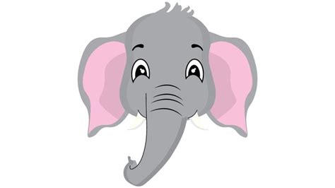 21,121 Cartoon Elephant Head On Images, Stock Photos, 3D objects ...