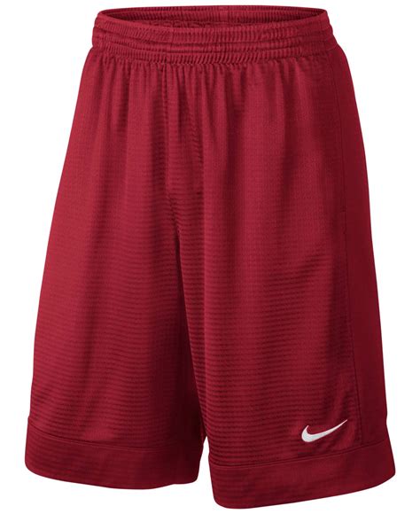 Nike Synthetic Men's Fastbreak Shorts in Red for Men - Lyst