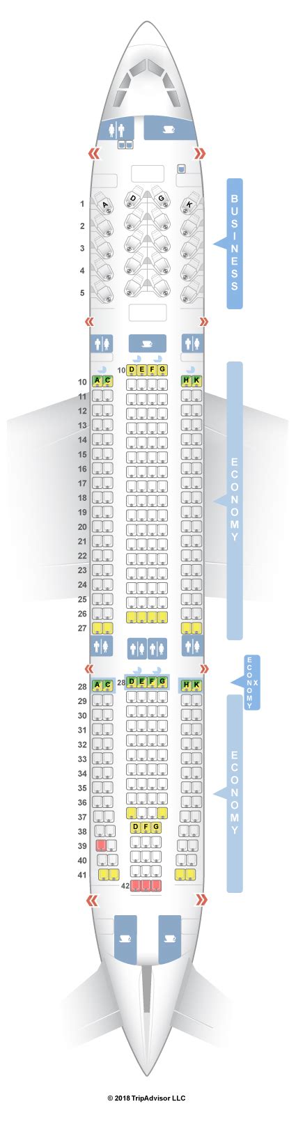 Seat Map Aer Lingus Airbus A330 200 Config 2 Seatmaestro | Porn Sex Picture