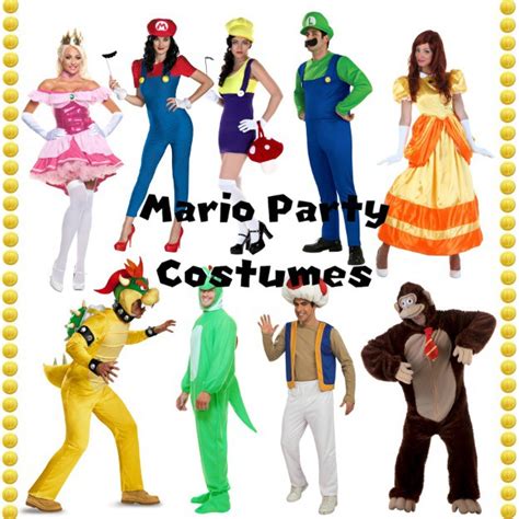 9 best ideas for coloring | Mario Characters Costumes