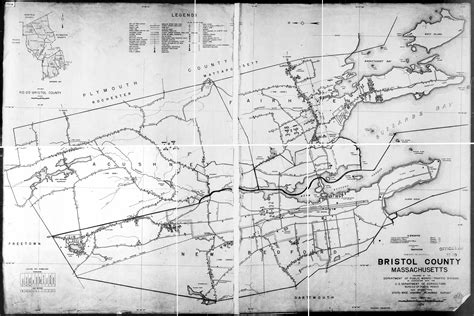 1940 Census Maps - Bristol County MA