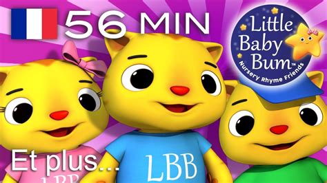 Trois petits chatons | Et encore plus de comptines | LittleBabyBum! - YouTube