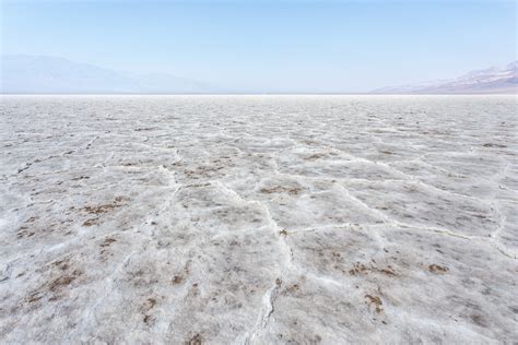 the salt flats in badwater basin 4k HD Wallpaper