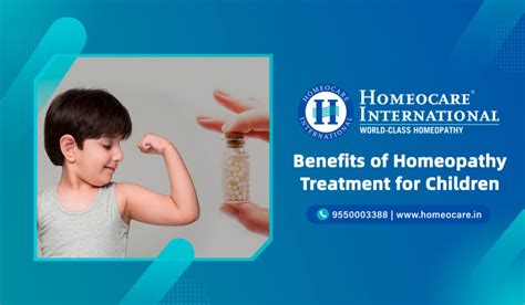 Benefits of Homeopathy Treatment for Children | Homeocare International