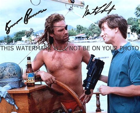 CAPTAIN RON Cast Kurt Russell and Martin Short Signed Autograph ...