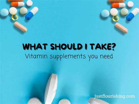 What Vitamin Supplements Should I Take?